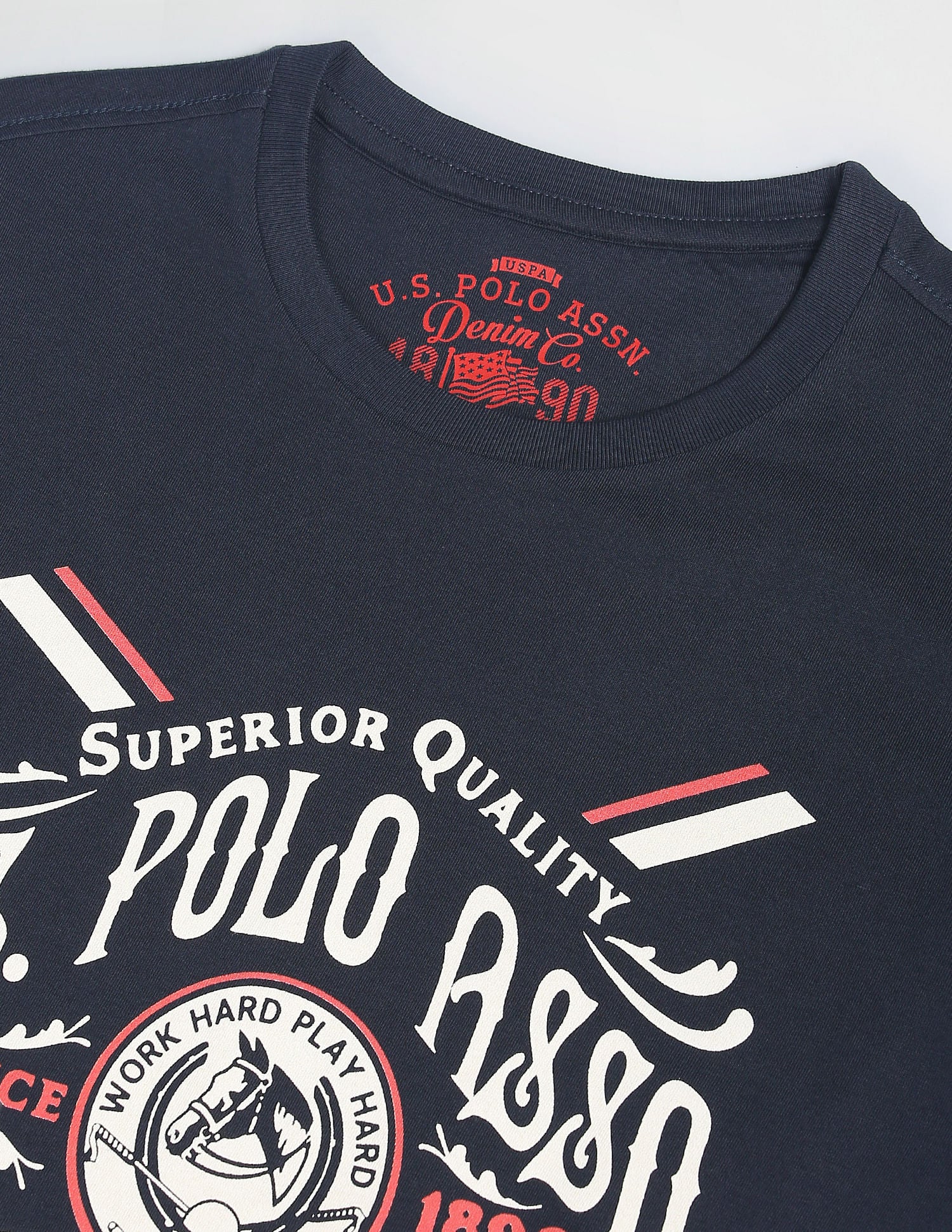U.S. Polo Assn. Denim Co. Brand Print Slim Fit T-Shirt