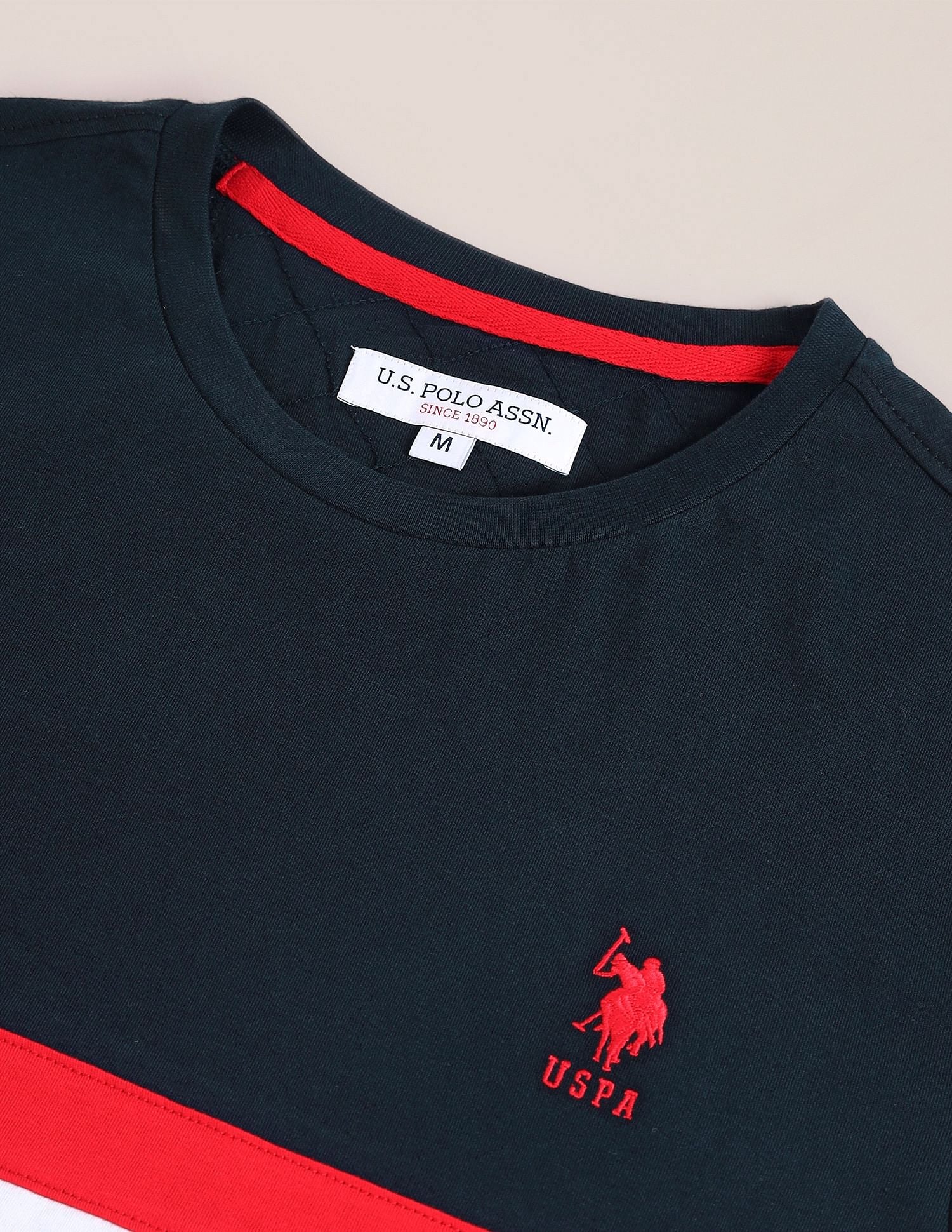 U.S. Polo Assn. Colour Block Slim Fit T-Shirt