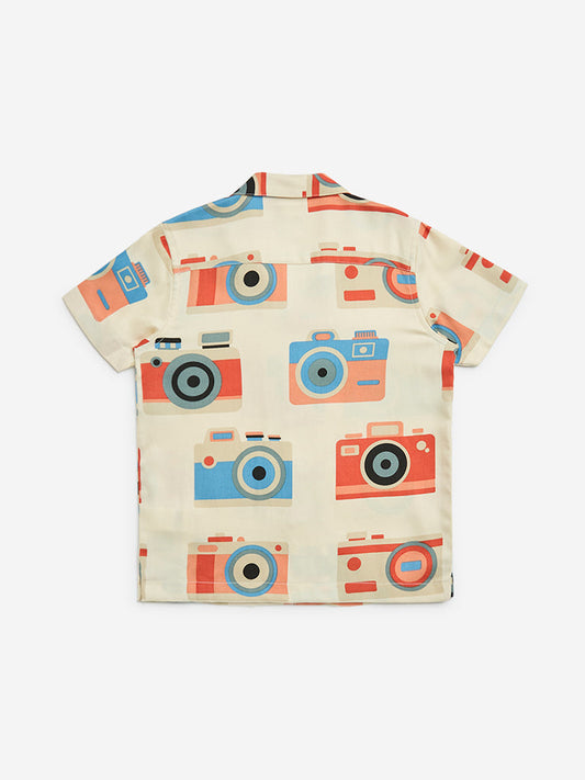 HOP Kids Multicolour Printed Shirt
