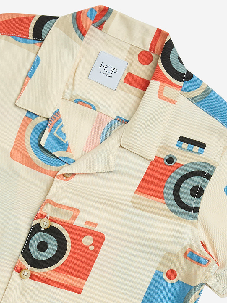 HOP Kids Multicolour Printed Shirt