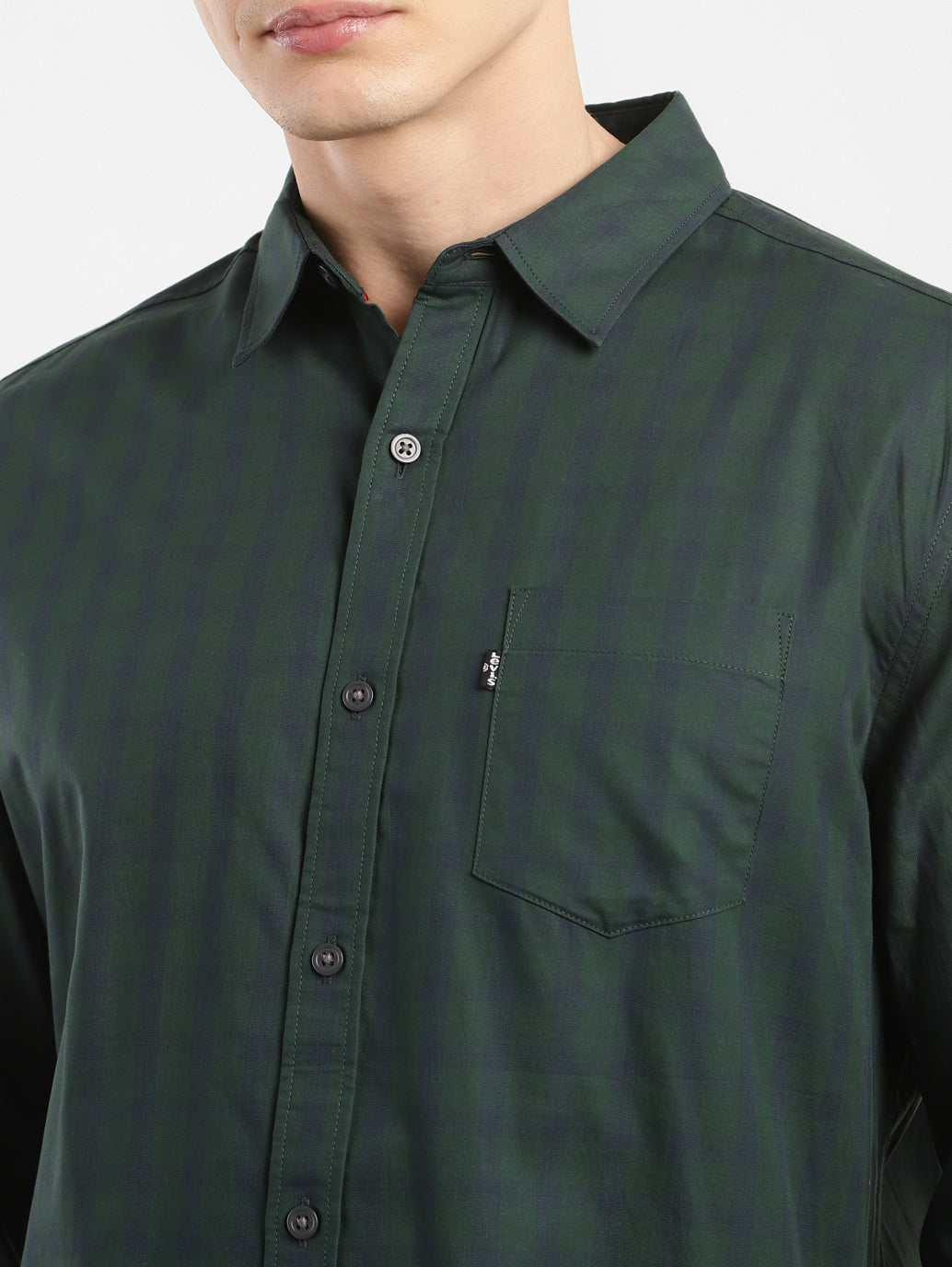 Men's Checkered Slim Fit Shirt