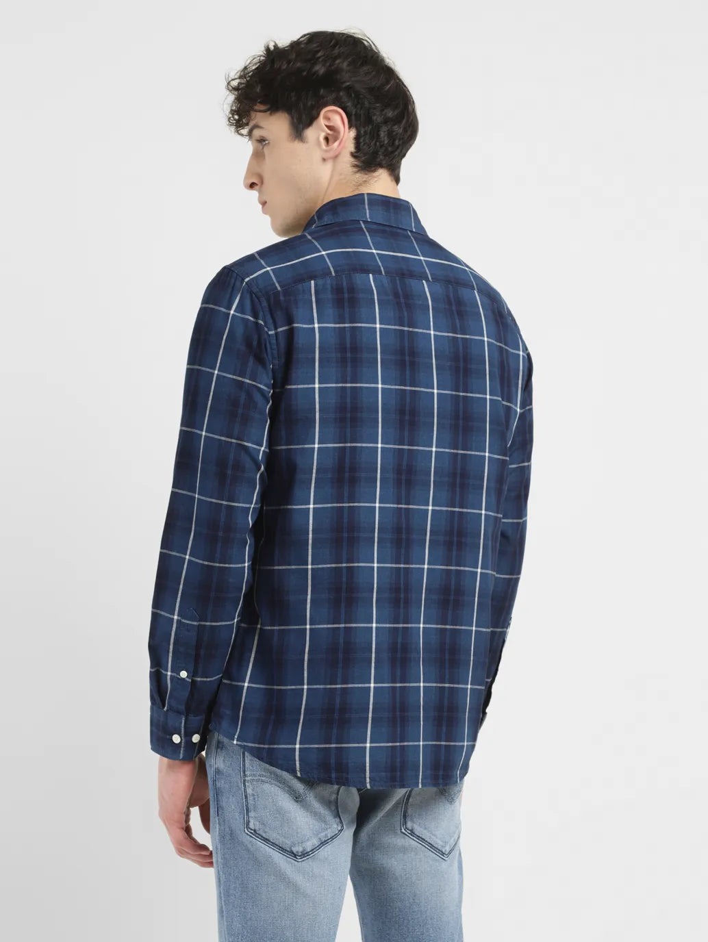 Men's Checkered Slim Fit Shirt