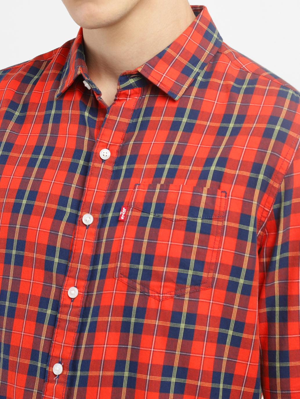 Men's Checkered Slim Fit Shirt