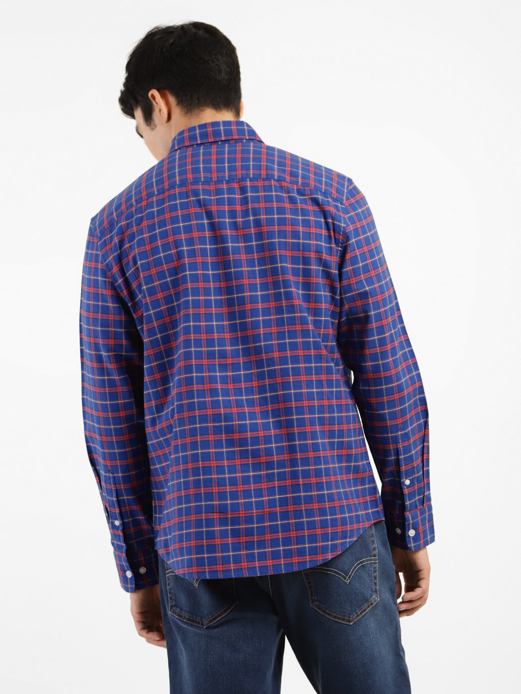 Men's Checkered Slim Fit Shirt