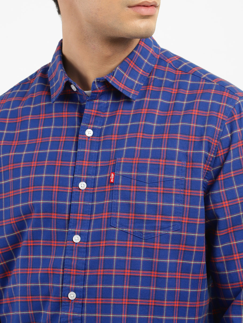 Men's Checkered Slim Fit Shirt