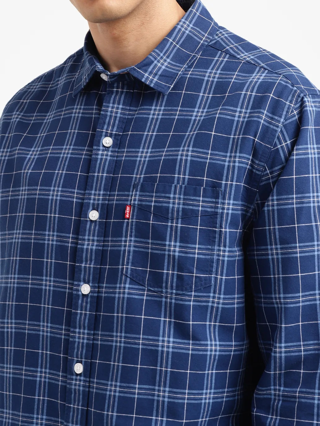 Men's Checkered Slim Fit Shirt