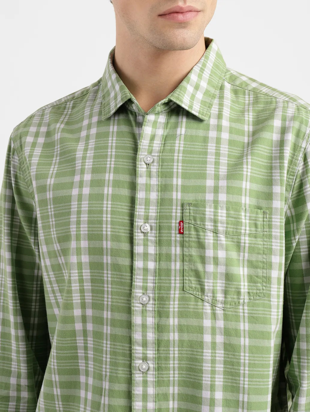 Men's Checkered Slim Fit Shirt