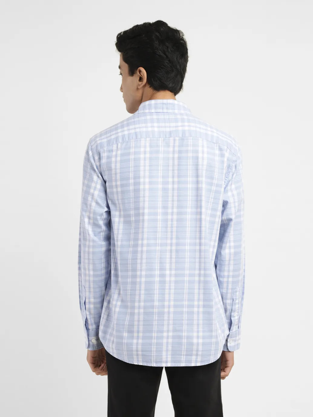 Men's Checkered Slim Fit Shirt