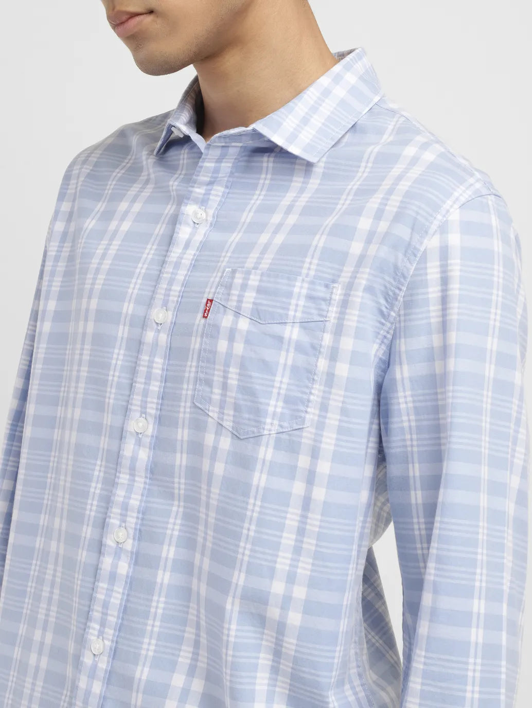 Men's Checkered Slim Fit Shirt