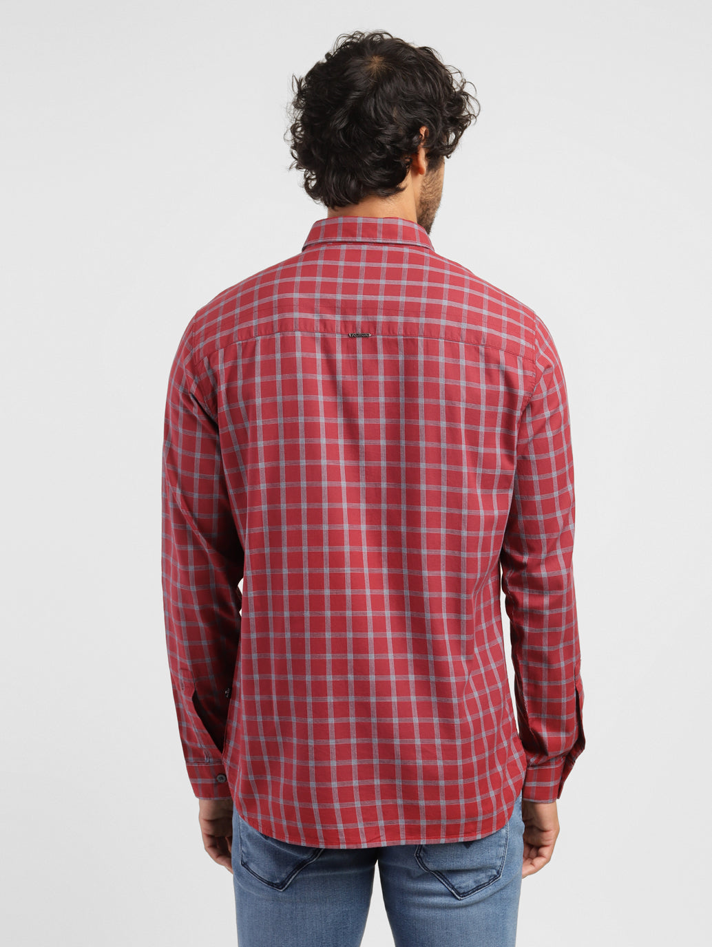 Men's Checkered Slim Fit Shirt