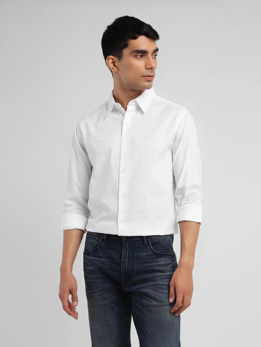 Men's Checkered Slim Fit Shirt