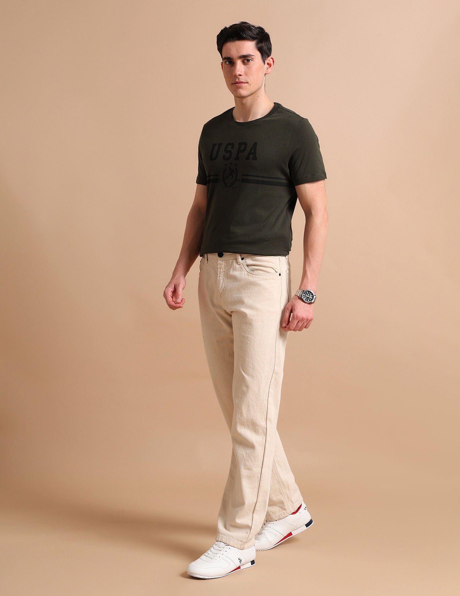 U.S. Polo Assn. Denim Co. Bold Logo T-Shirt