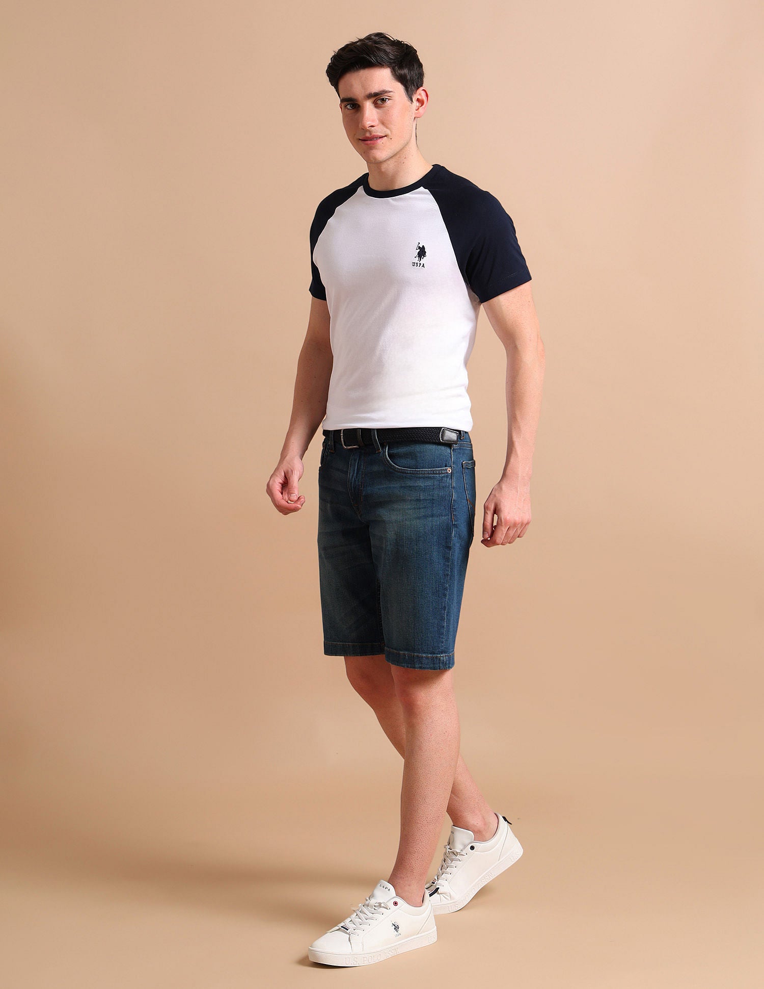 U.S. Polo Assn. Varsity Colour Block T-Shirt