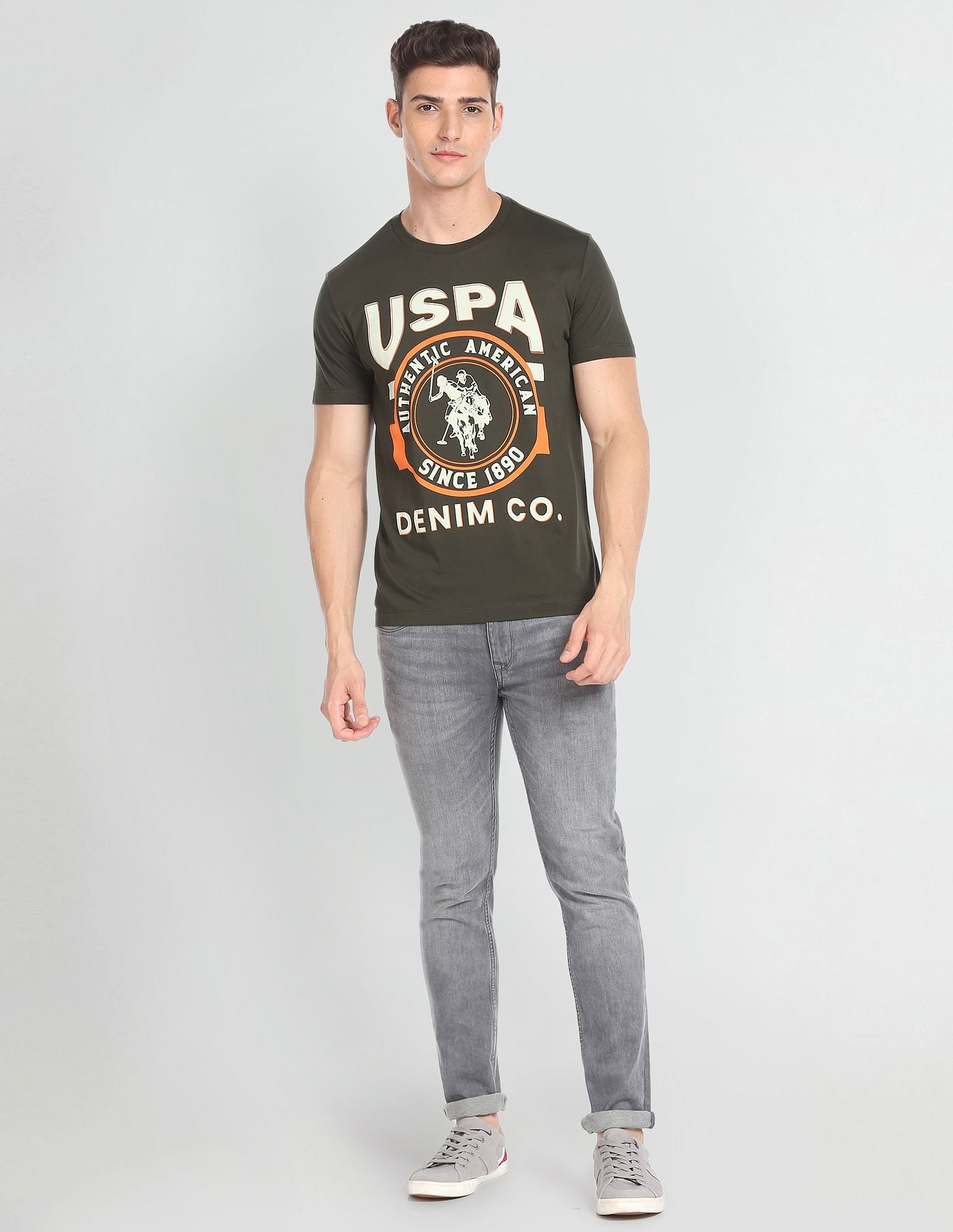Slim Fit Crew Neck T-Shirt