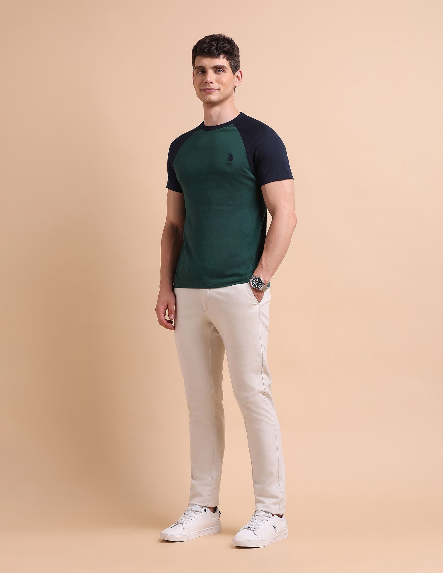 Varsity Colour Block T-Shirt