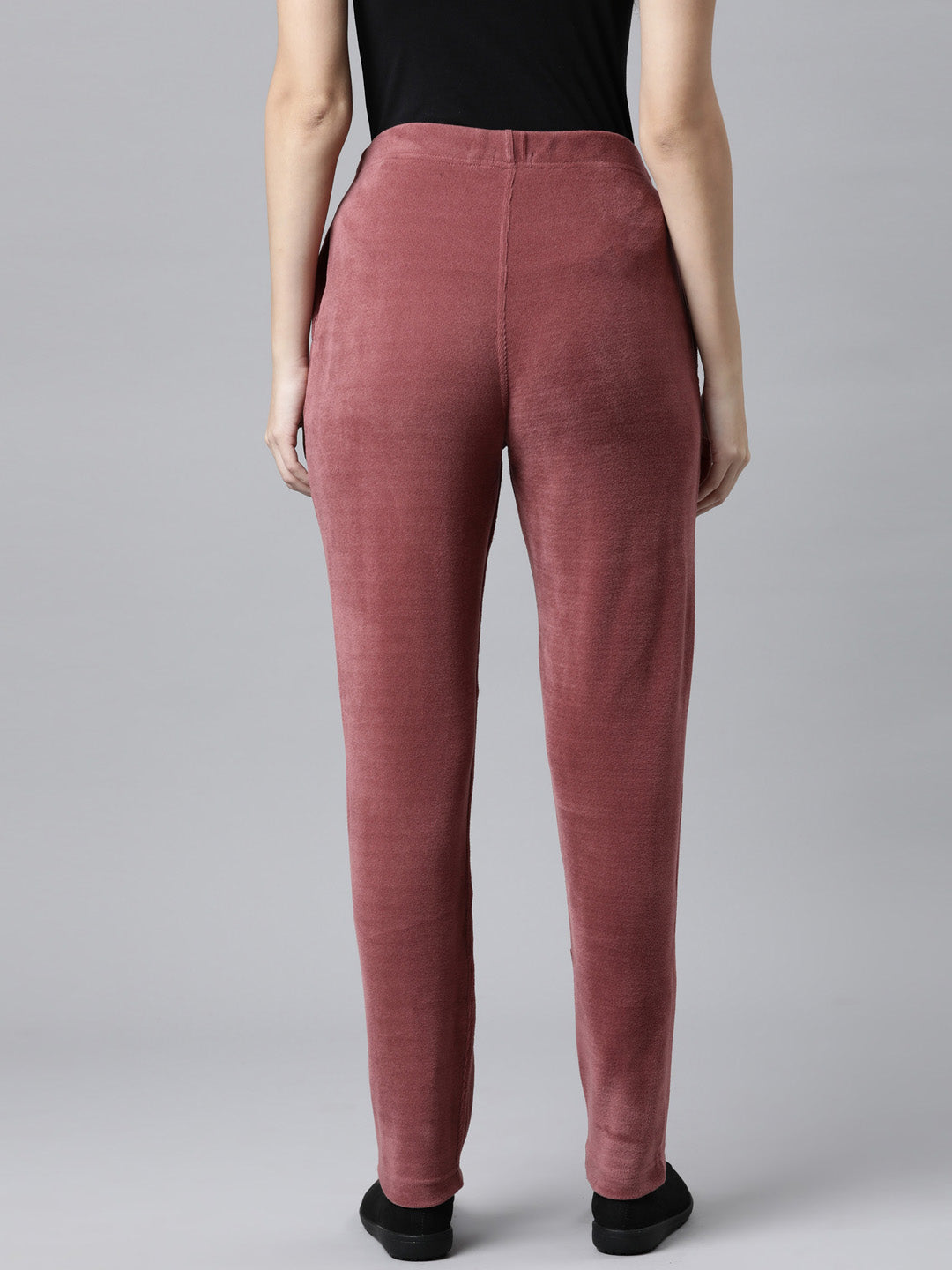Light Wine Velour Ultra Warm Pants