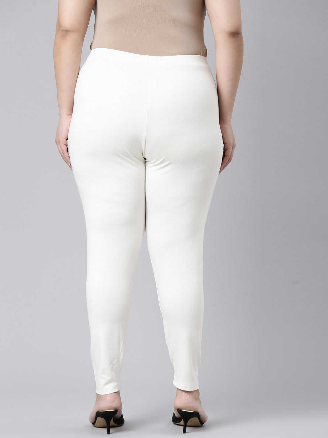 White Ponte Smart Fit Leggings
