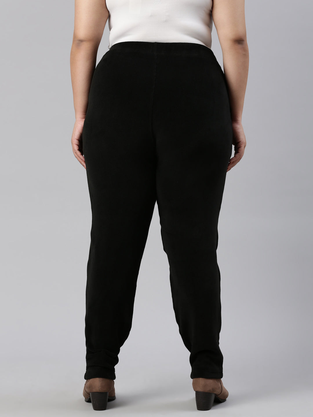 Black Velour Ultra Warm Pants