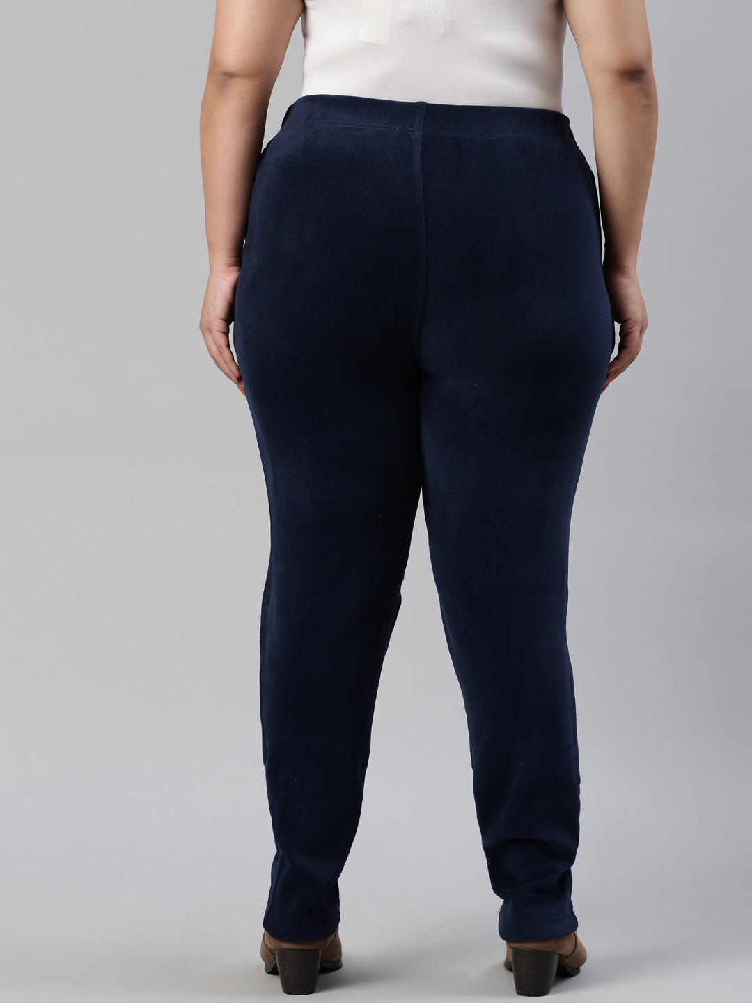 Navy Velour Ultra Warm Pants