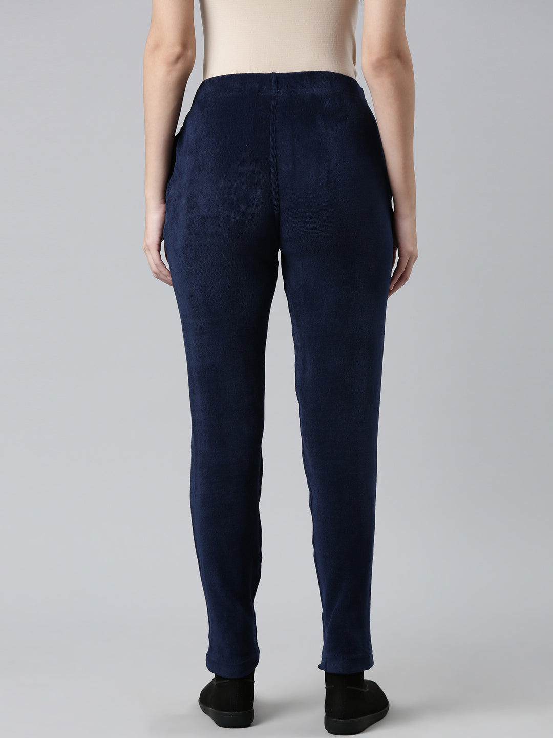 Navy Velour Ultra Warm Pants