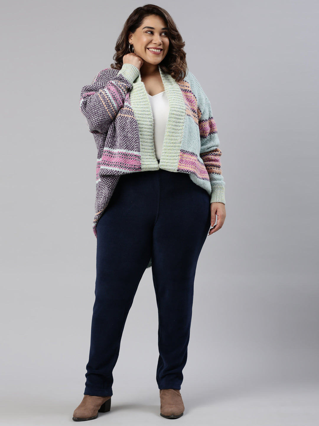 Navy Velour Ultra Warm Pants