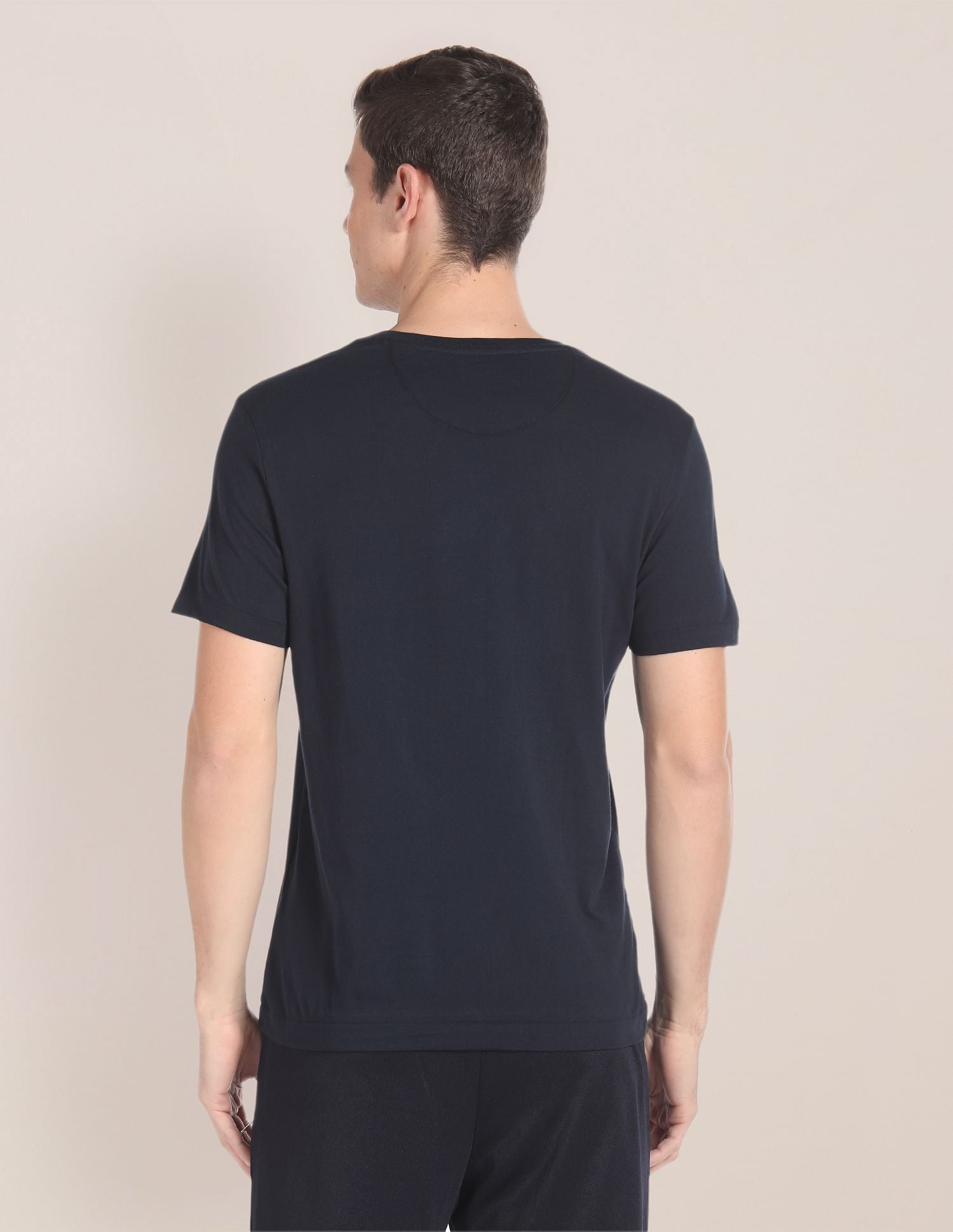 Brand Embroidered Cotton T-Shirt
