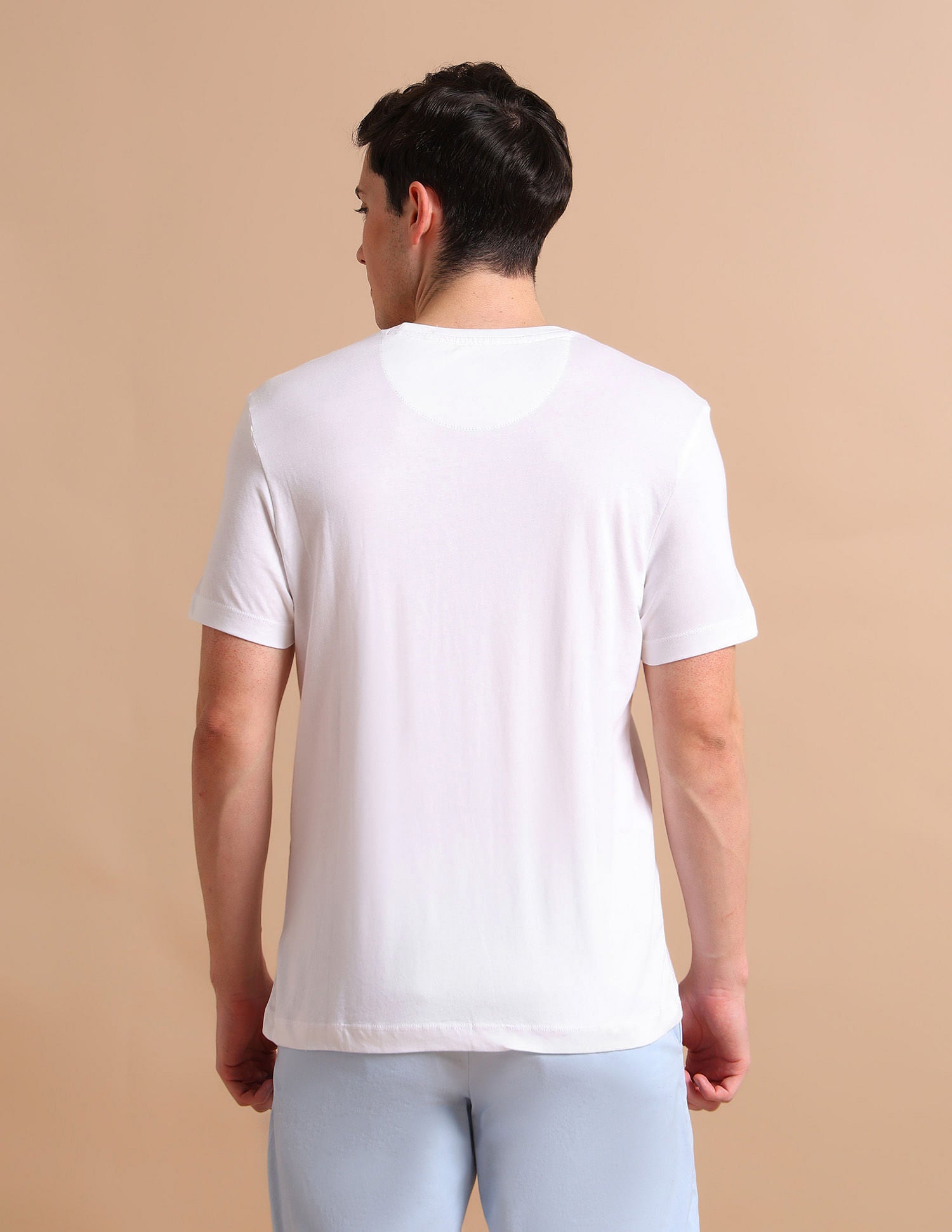 U.S. Polo Assn. Contrast Logo T-Shirt