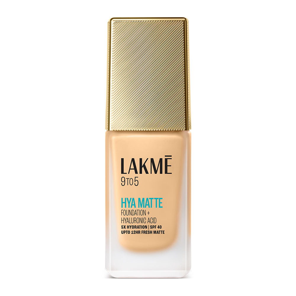 Lakmē 9to5 Hya Matte Foundation + Hyaluronic Acid