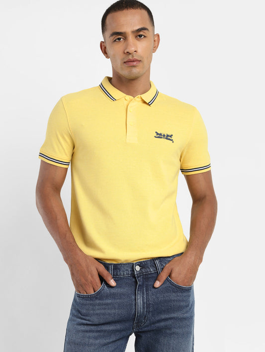 Men's Solid Slim Fit T-shirt