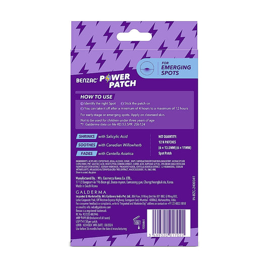 Benzac 3-in-1 Power Patches