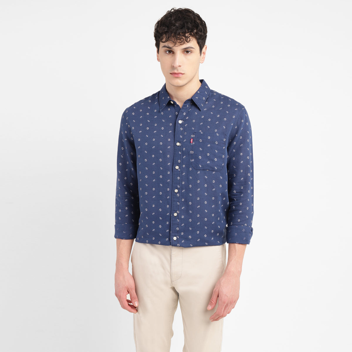 Men's Checkered Slim Fit Shirt