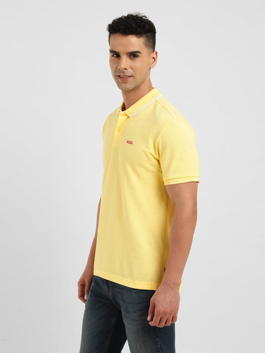 Men's Solid Polo T-Shirt