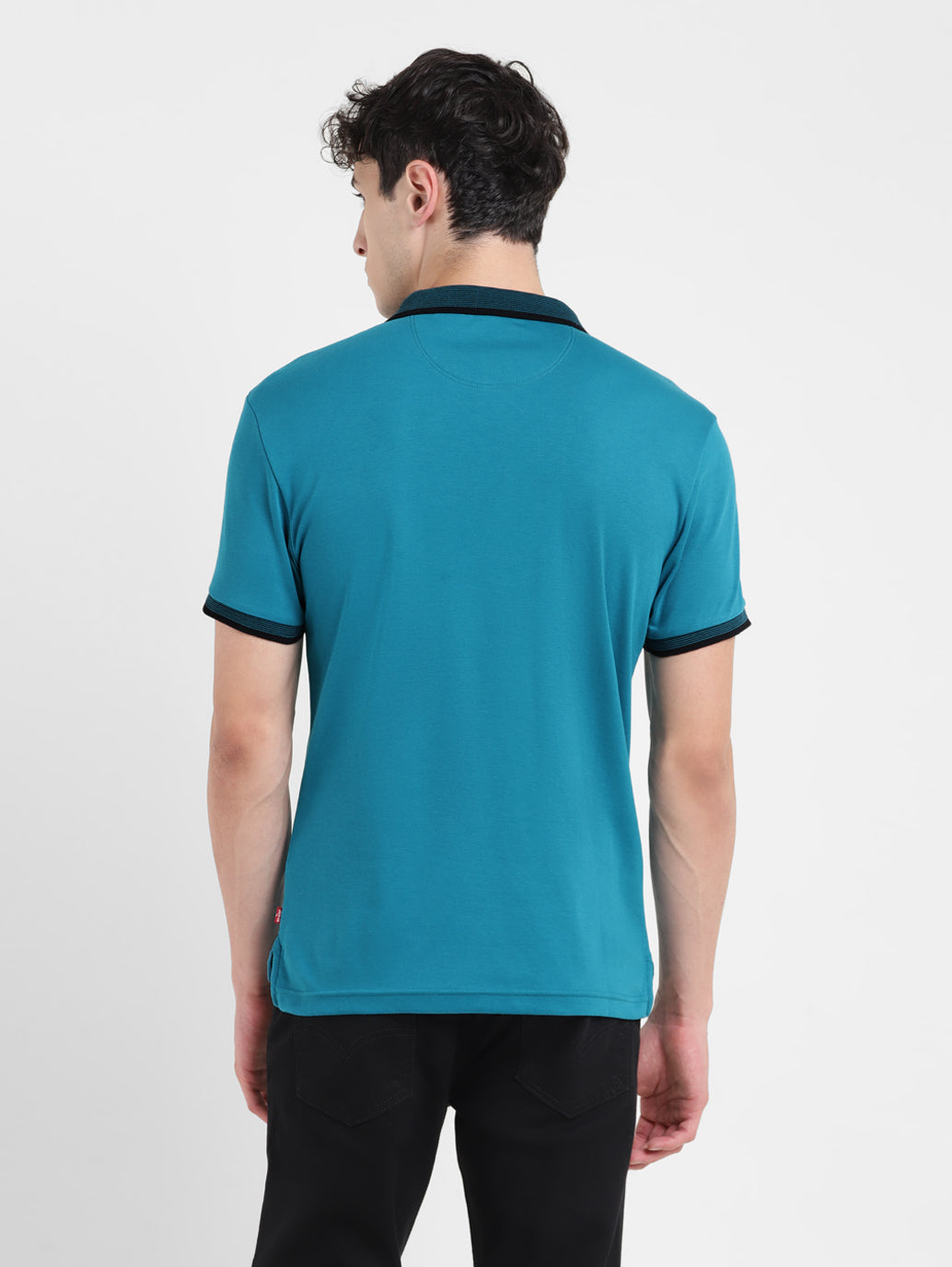 Men's Solid Polo T-shirt