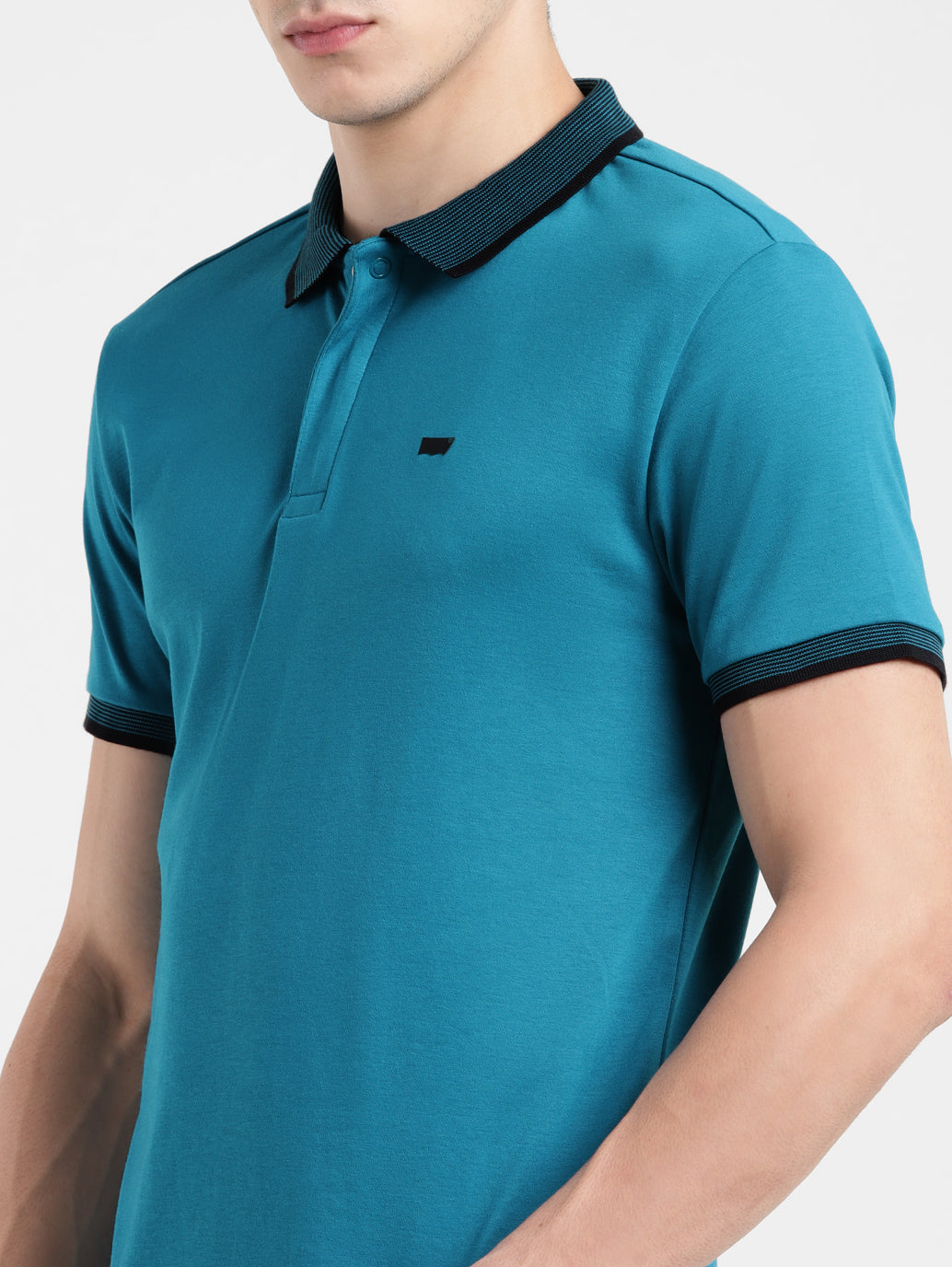 Men's Solid Polo T-shirt