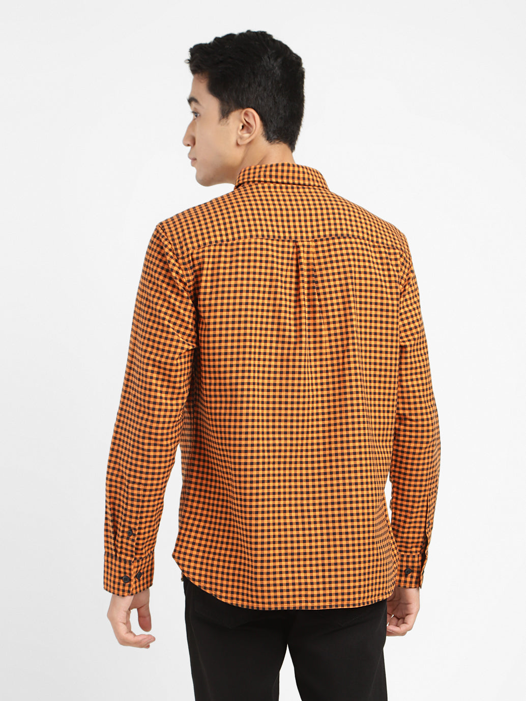 Men's Checkered Slim Fit Shirt