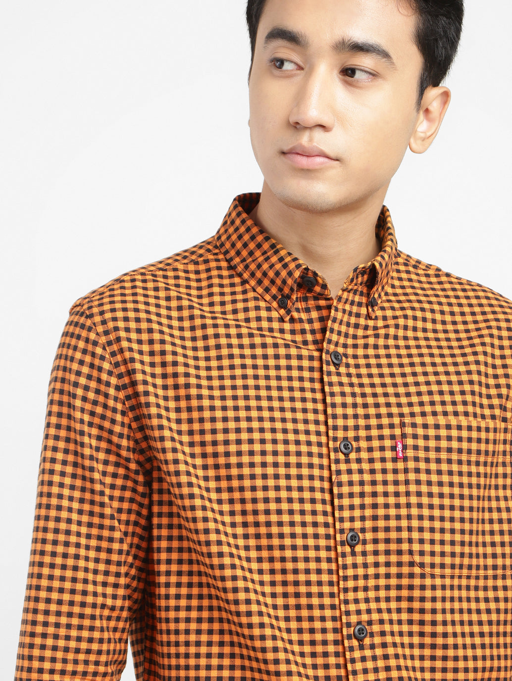 Men's Checkered Slim Fit Shirt