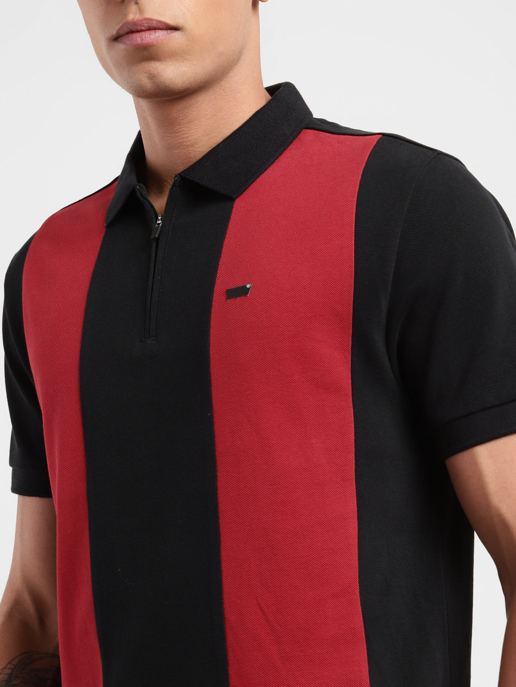 Men's Colorblock Polo T-shirt