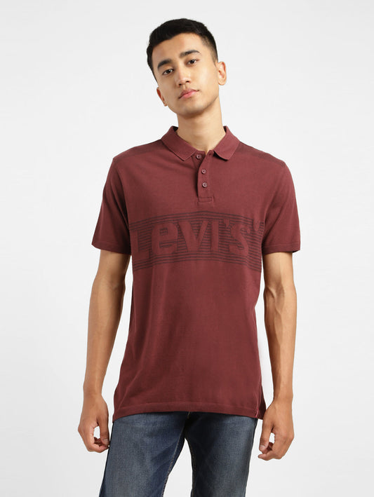 Men's Solid Polo T-shirt