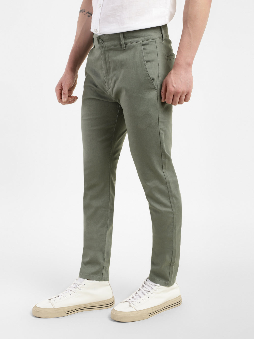 Men's Slim Tapered Fit Trousers