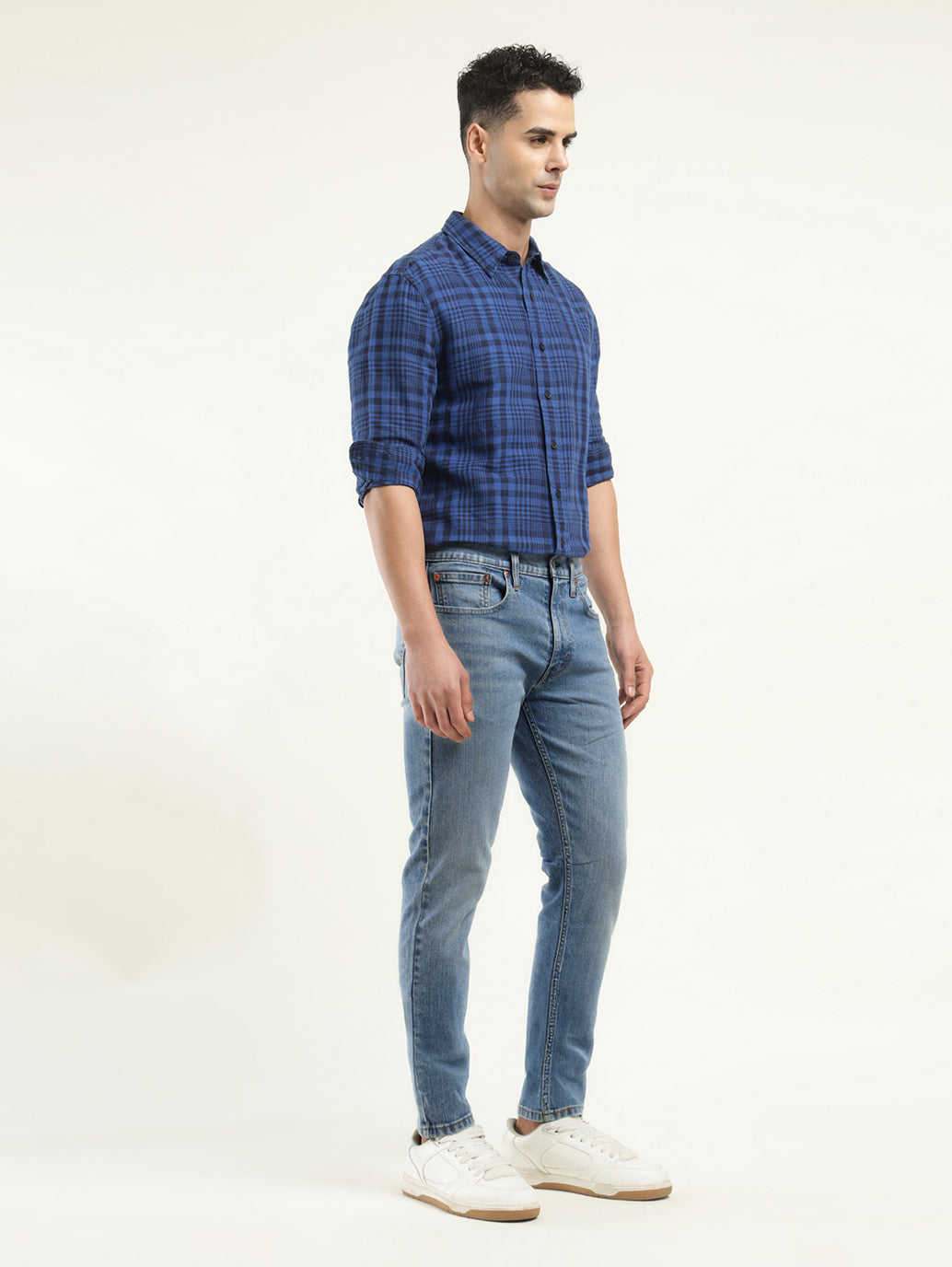 Men's 512 Indigo Slim Tapered Fit Mid Rise Jeans