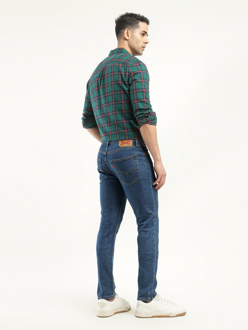 Men's 512 Indigo Slim Tapered Fit Mid Rise Jeans