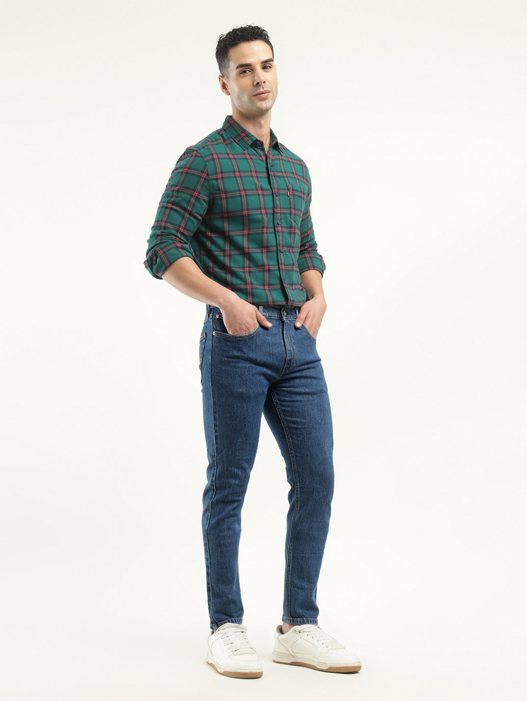 Men's 512 Indigo Slim Tapered Fit Mid Rise Jeans