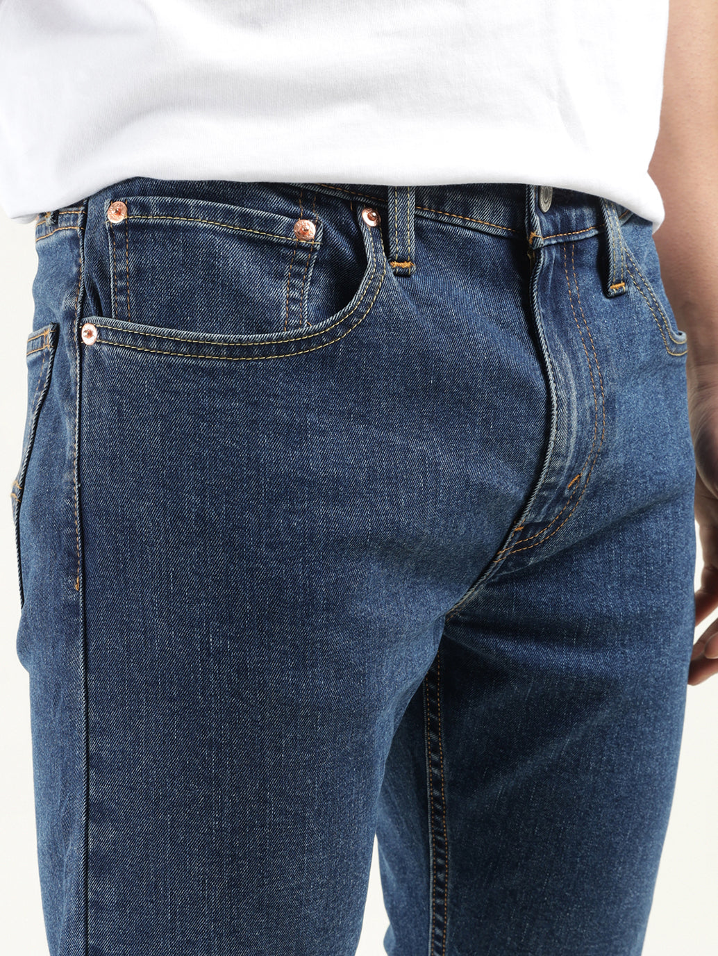 Men's 512 Indigo Slim Tapered Fit Mid Rise Jeans