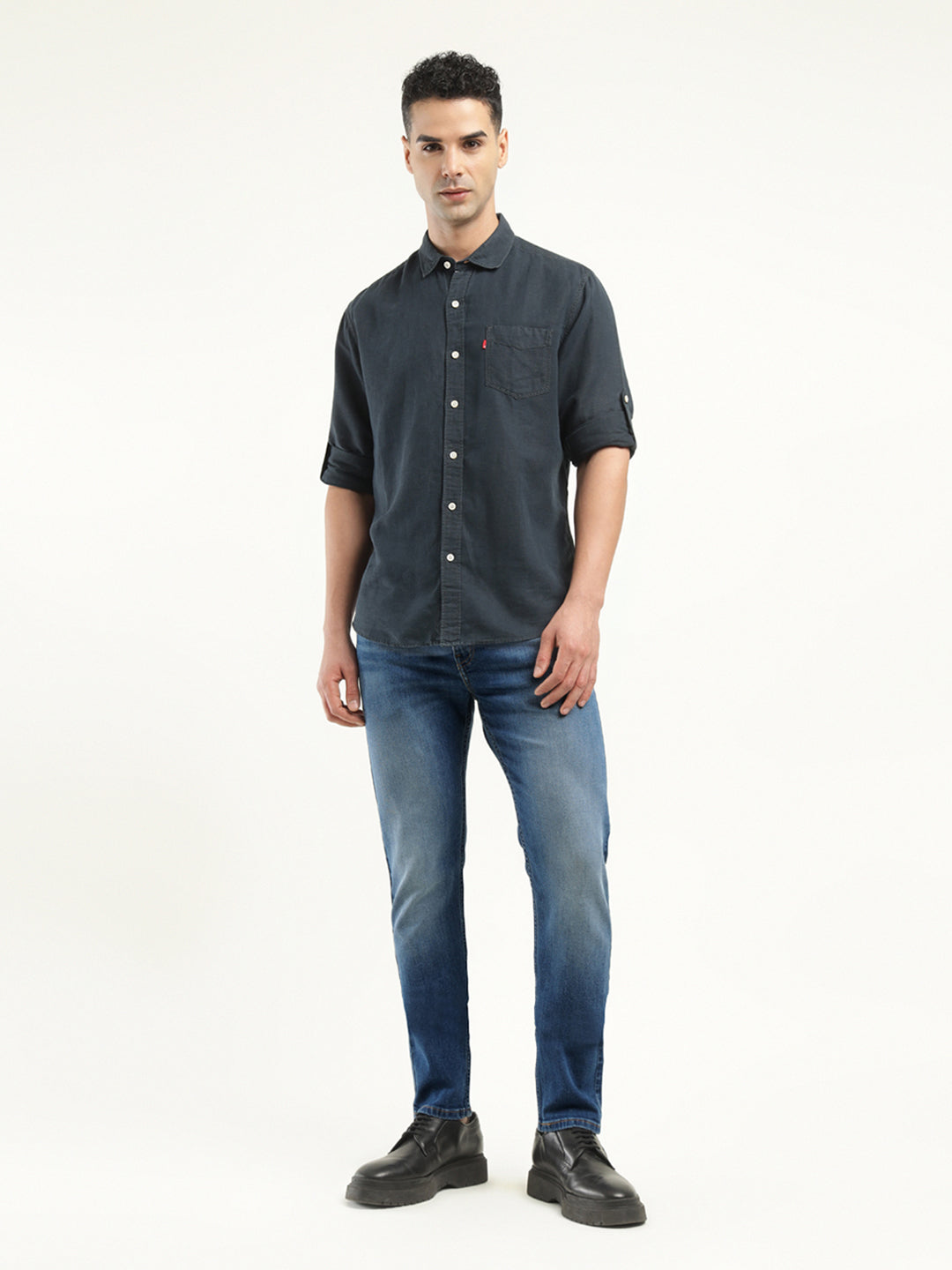 Men's 512 Indigo Slim Tapered Fit Mid Rise Jeans