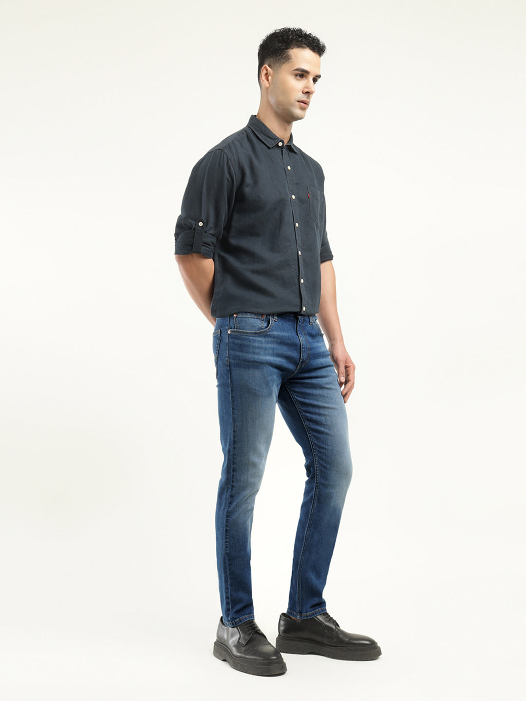 Men's 512 Indigo Slim Tapered Fit Mid Rise Jeans