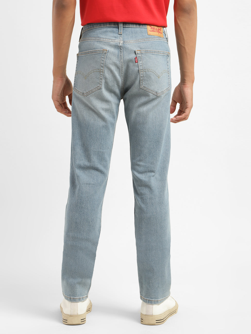 Men's 511 Light Blue Slim Fit Mid Rise Jeans