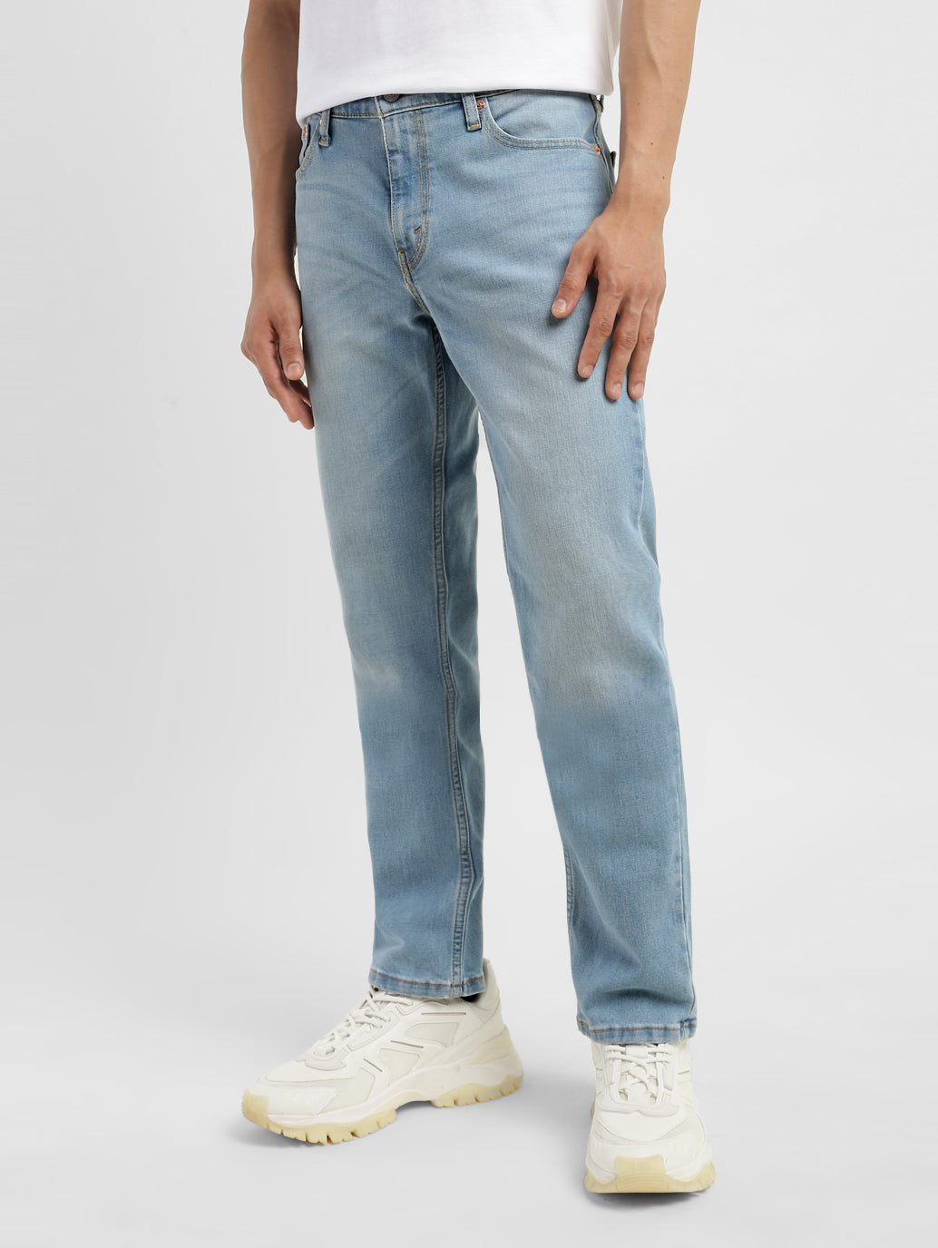 Men's 511 Blue Slim Fit Mid Rise Jeans
