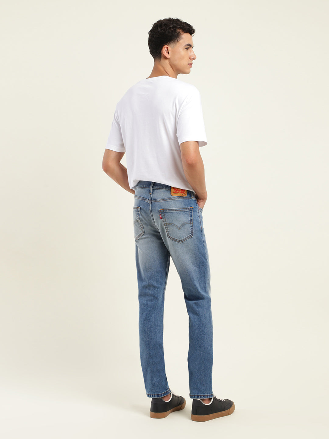 Men's 511 Blue Slim Fit Mid Rise Jeans