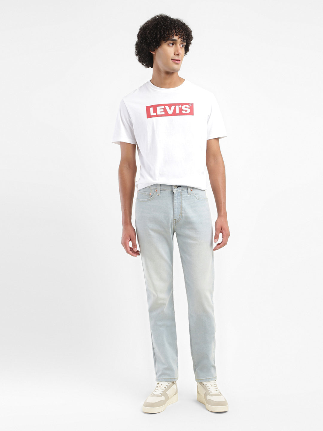 Men's 511 Blue Slim Fit Mid Rise Jeans