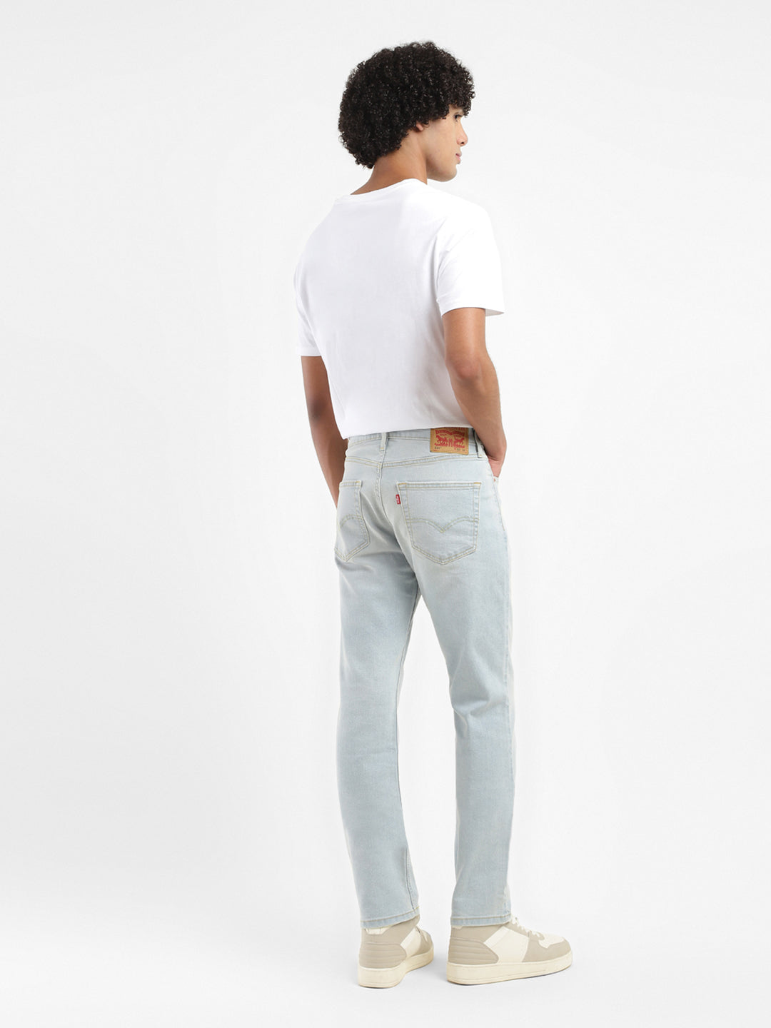 Men's 511 Blue Slim Fit Mid Rise Jeans
